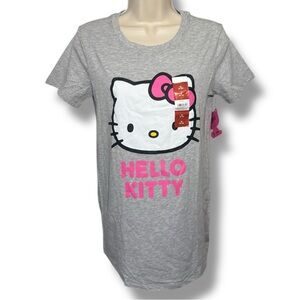 Hello Kitty Women’s Maternity Tee Gray Size Large